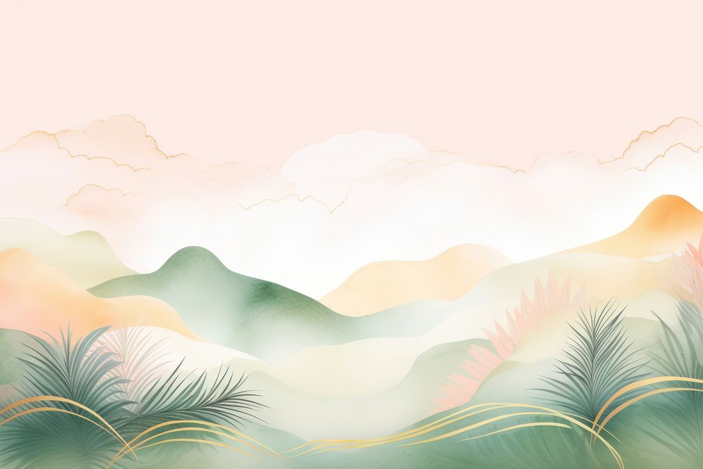 Tropical rainforest backgrounds landscape outdoors. AI generated Image by rawpixel.