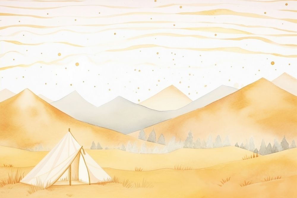 Camping backgrounds landscape outdoors. AI generated Image by rawpixel.