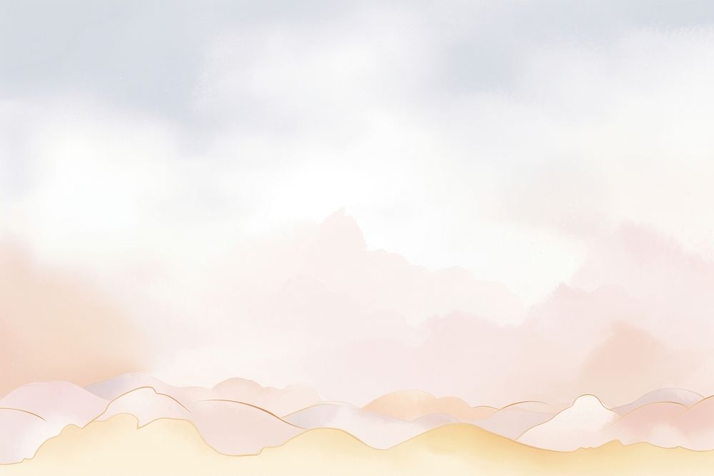 Cloud border backgrounds landscape outdoors. AI generated Image by rawpixel.