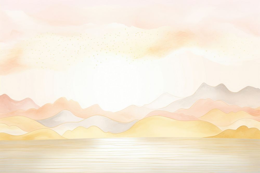 Lake backgrounds landscape outdoors. AI generated Image by rawpixel.