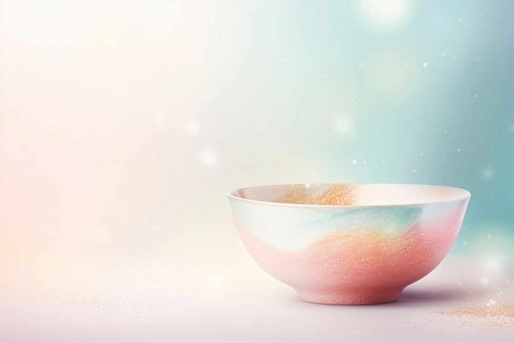 Salad bowl tableware porcelain pottery. AI generated Image by rawpixel.