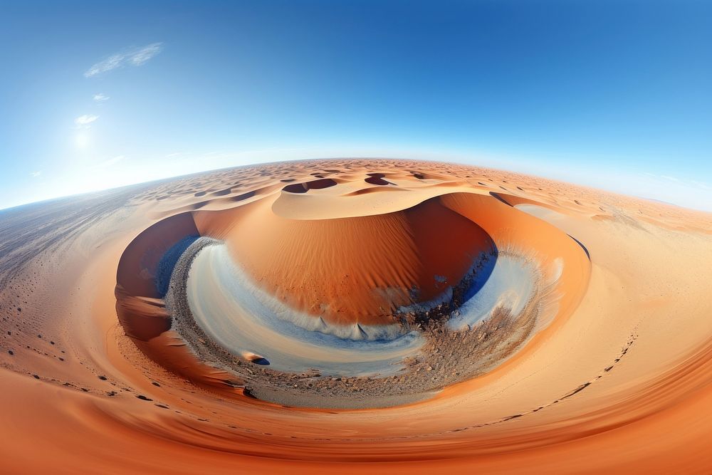 The Namib-Naukluft outdoors desert nature. AI generated Image by rawpixel.
