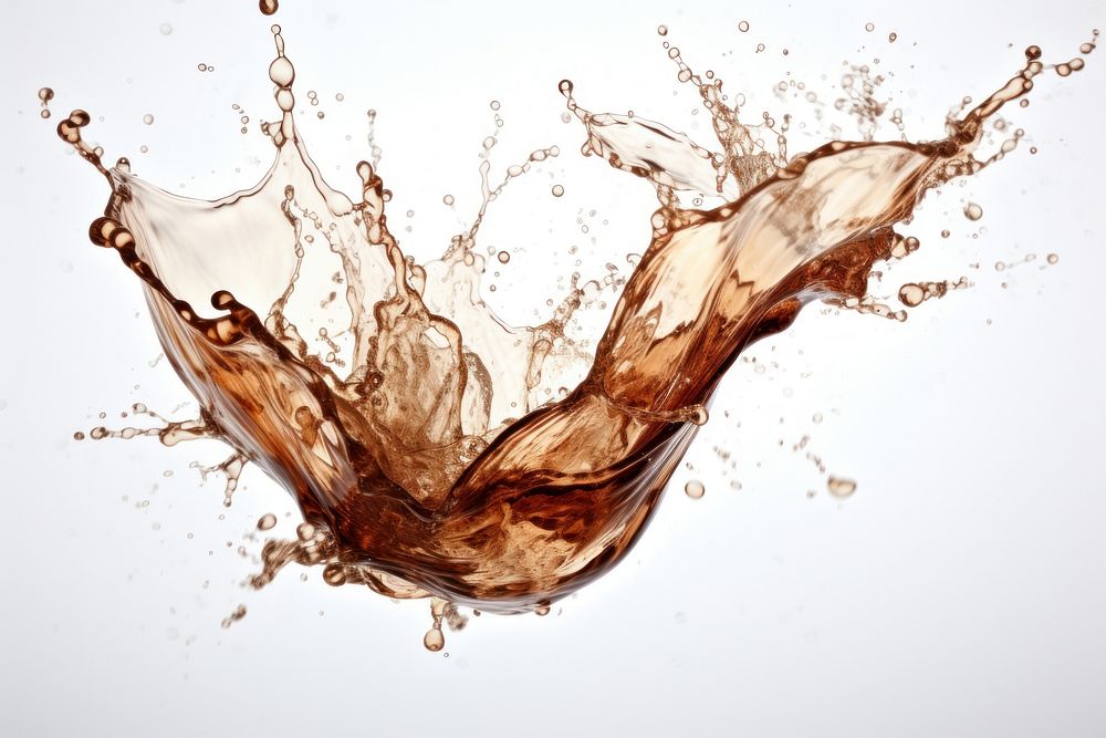 Coffee splashing backgrounds refreshment accessories. AI generated Image by rawpixel.