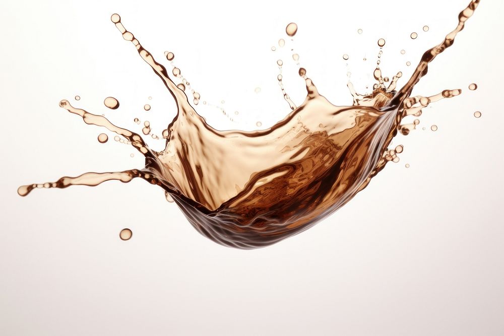 Coffee splashing glass refreshment accessories. AI generated Image by rawpixel.