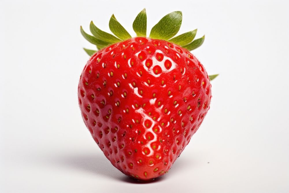 Strawberry strawberry fruit plant. AI generated Image by rawpixel.