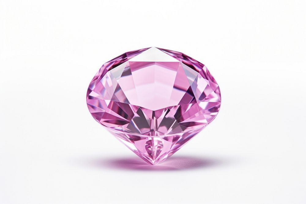 Pink dimond amethyst gemstone jewelry. 