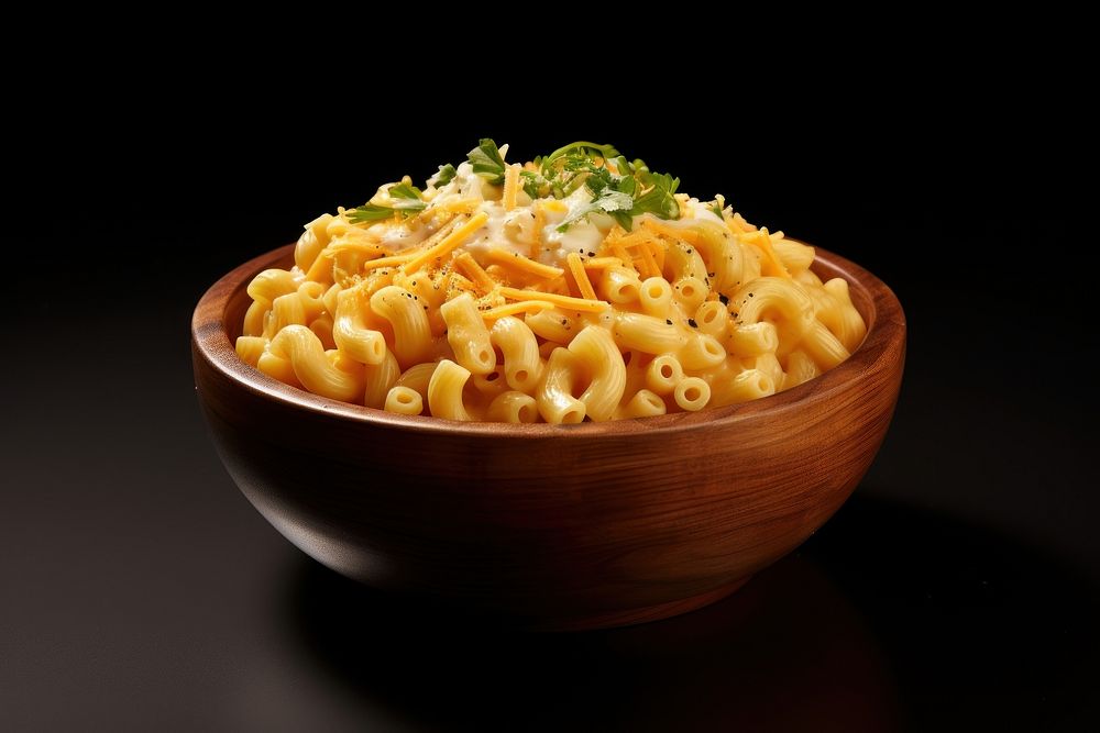 Mac and cheese pasta food vegetable. AI generated Image by rawpixel.
