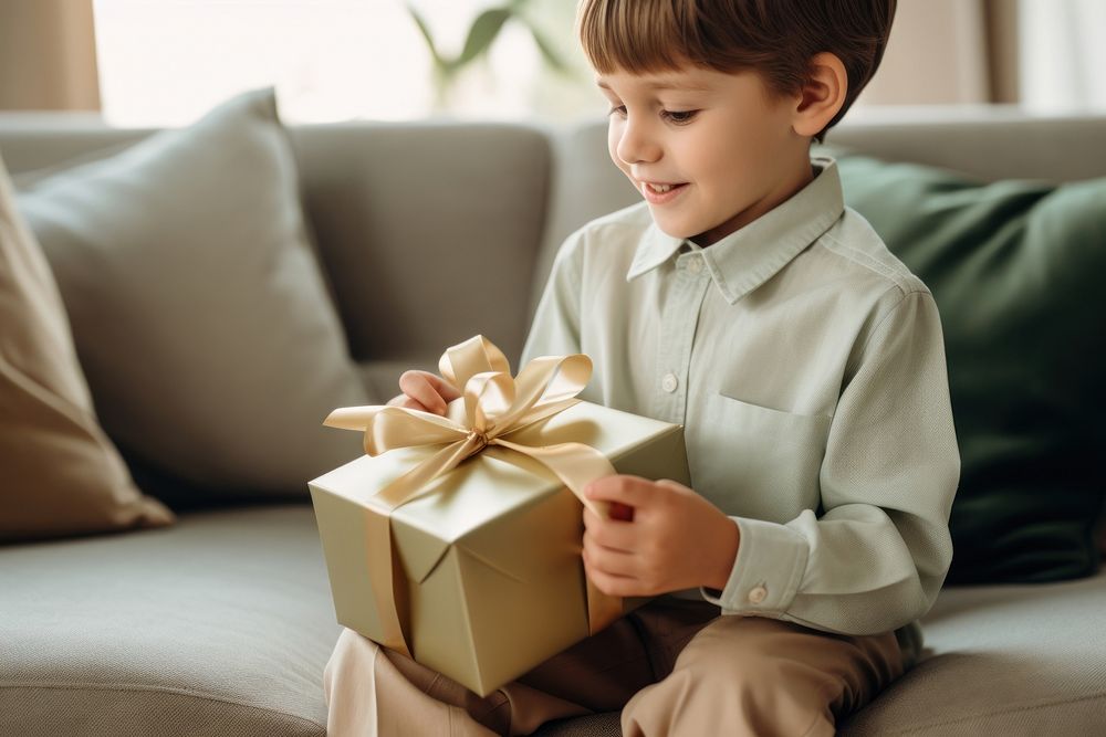 Kid box child gift. AI generated Image by rawpixel.