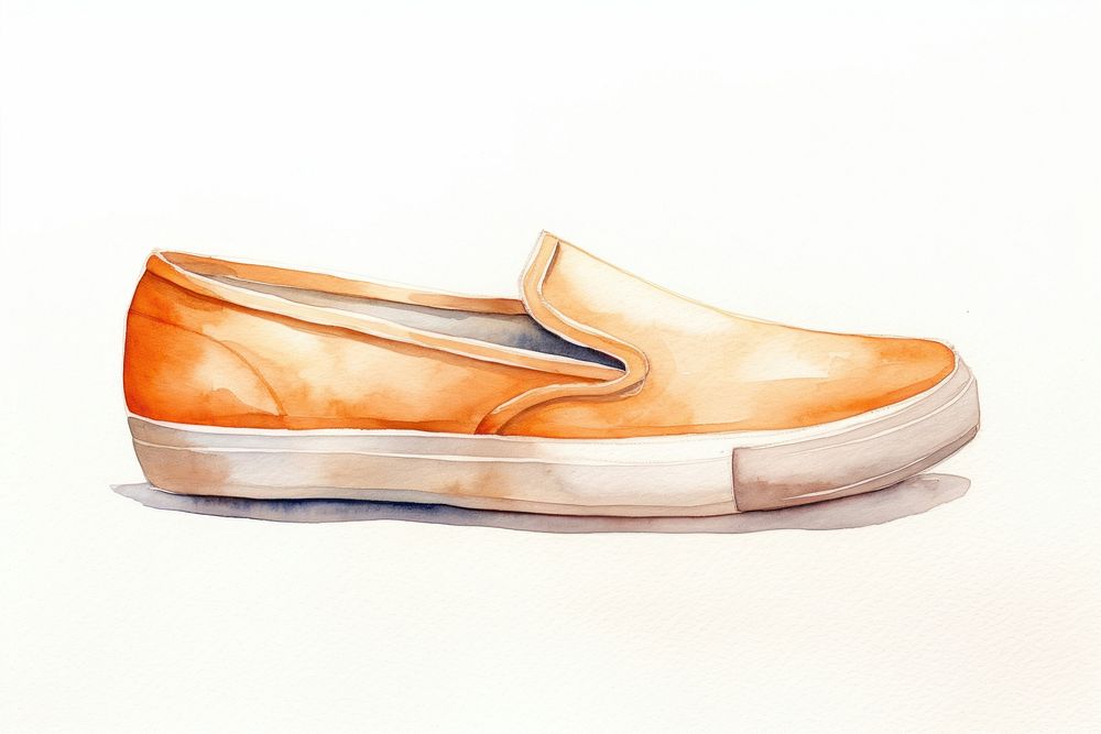Footwear shoe painting clothing. AI generated Image by rawpixel.