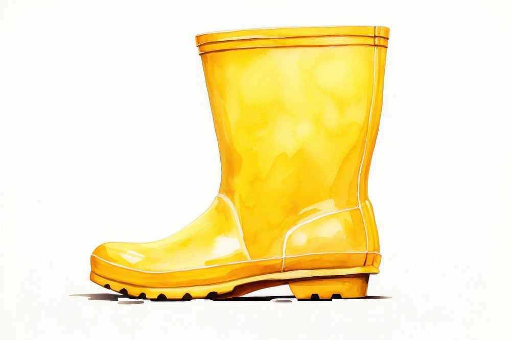Rain boot footwear shoe protection. AI generated Image by rawpixel.