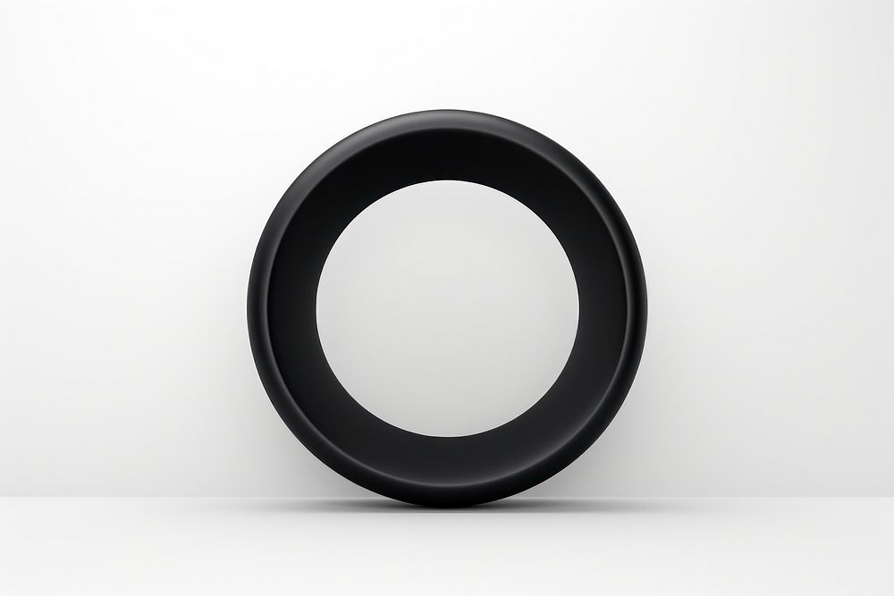 Circle circle black white background. AI generated Image by rawpixel.