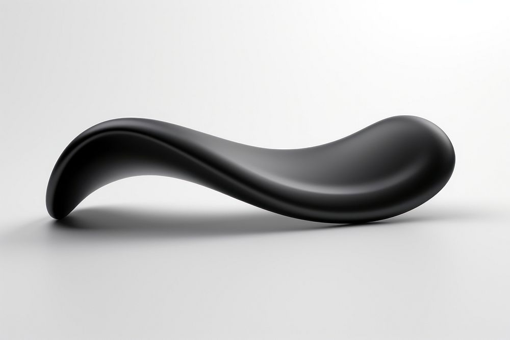 Curve curve black simplicity. AI generated Image by rawpixel.