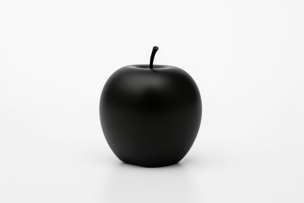 Apple apple fruit black. AI generated Image by rawpixel.