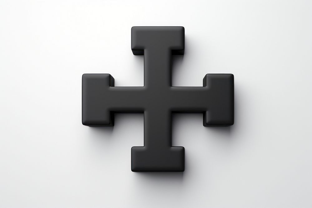 Hashtag symbol cross black. AI generated Image by rawpixel.
