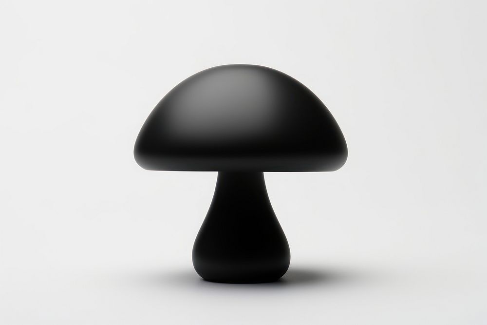 Mushroom mushroom fungus black. AI generated Image by rawpixel.