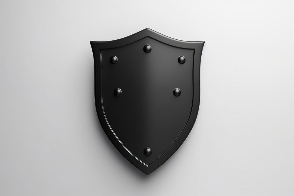 Shield shield black electronics. AI generated Image by rawpixel.