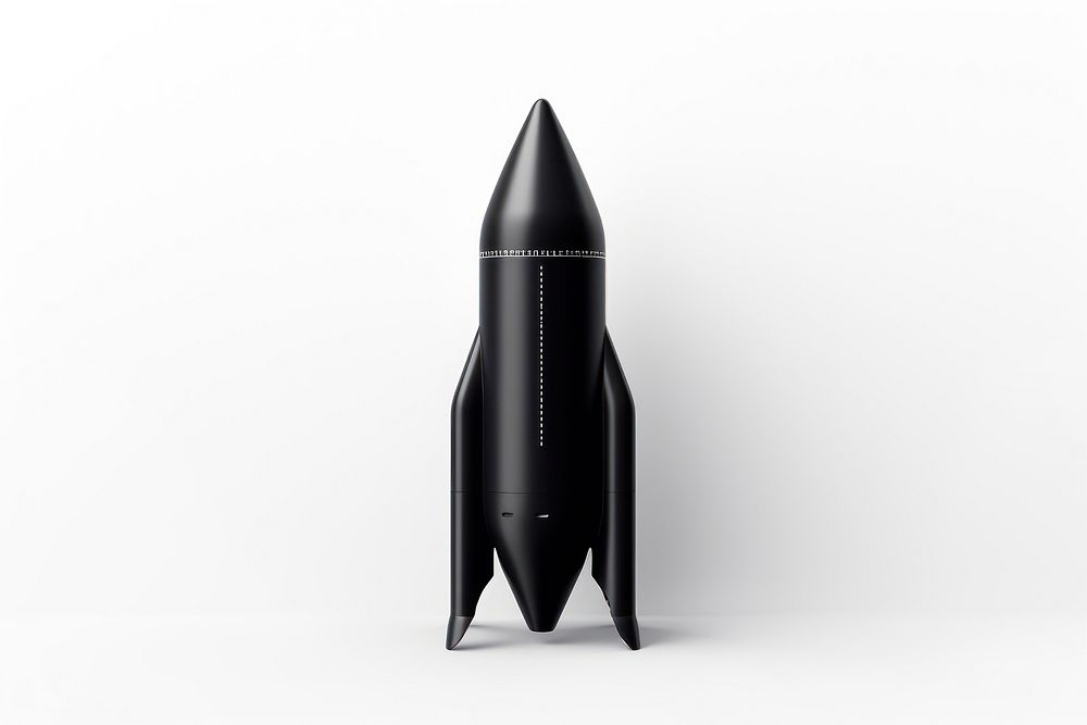 Rocket rocket missile black. AI generated Image by rawpixel.