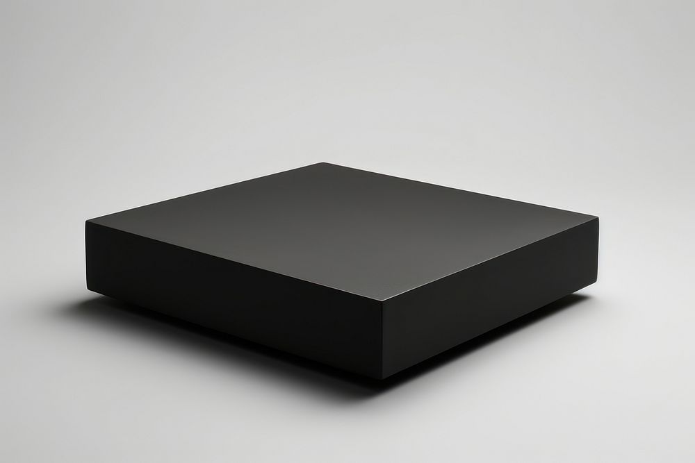 Rectangle rectangle furniture black. AI generated Image by rawpixel.