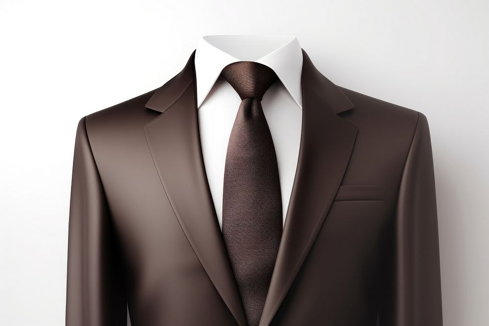 A suit with a tie necktie tuxedo blazer. AI generated Image by rawpixel.