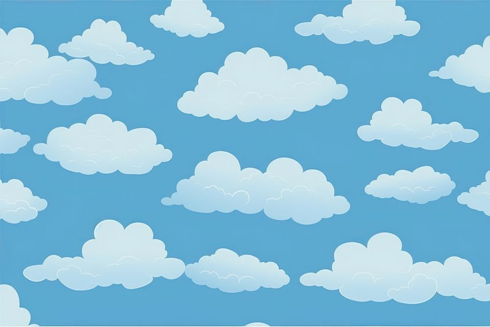 Cloud background pattern backgrounds outdoors. AI generated Image by rawpixel.