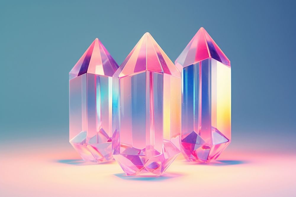 Crystal mineral jewelry accessories. AI generated Image by rawpixel.