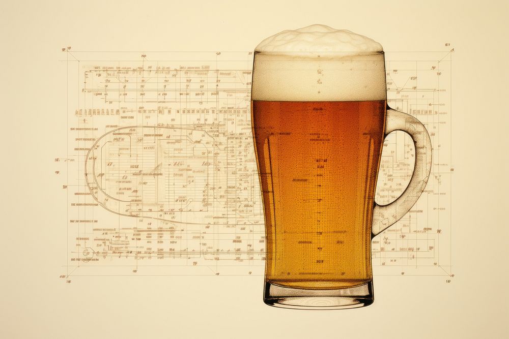 Beer beer drink lager. AI generated Image by rawpixel.
