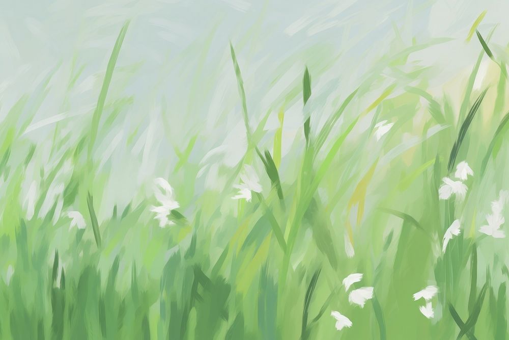 Meadow backgrounds outdoors painting. AI generated Image by rawpixel.