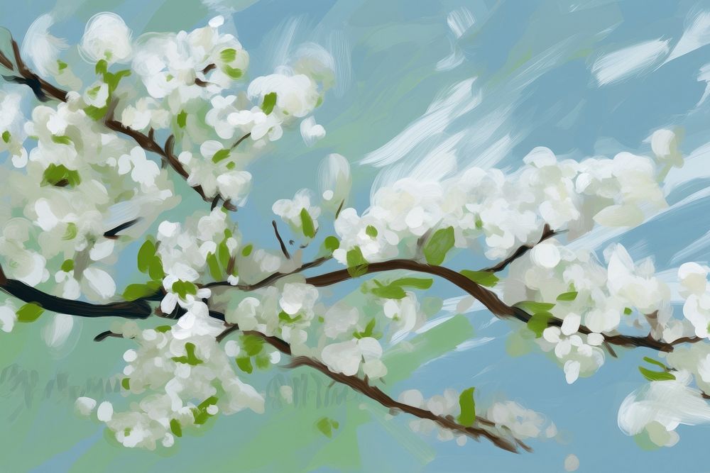 Spring backgrounds outdoors painting