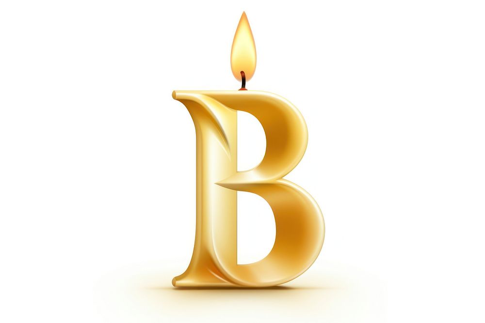 Candle text white background illuminated. AI generated Image by rawpixel.