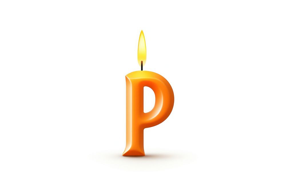 Candle text fire white background. AI generated Image by rawpixel.