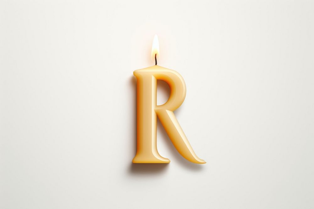 Candle text illuminated lighting. AI generated Image by rawpixel.