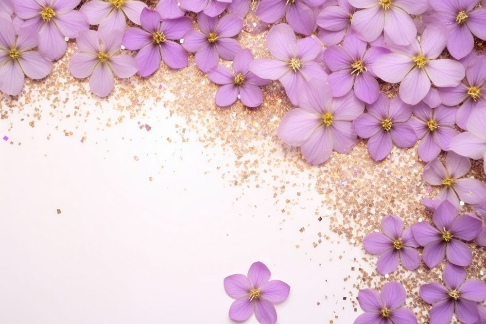 Flower purple backgrounds blossom. AI generated Image by rawpixel.