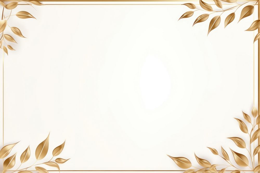 Gold leaf pattern backgrounds abstract. AI generated Image by rawpixel.