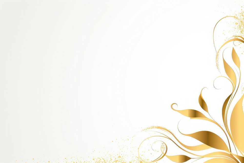 Gold leaf pattern backgrounds celebration. AI generated Image by rawpixel.