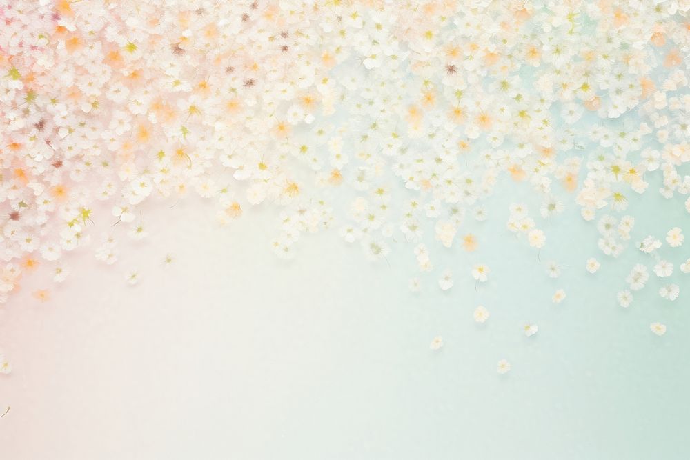 Flower backgrounds confetti glitter. AI generated Image by rawpixel.