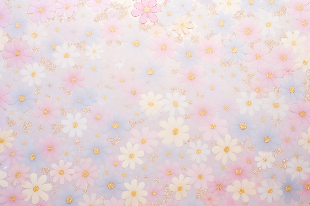 Flower backgrounds pattern petal. AI generated Image by rawpixel.