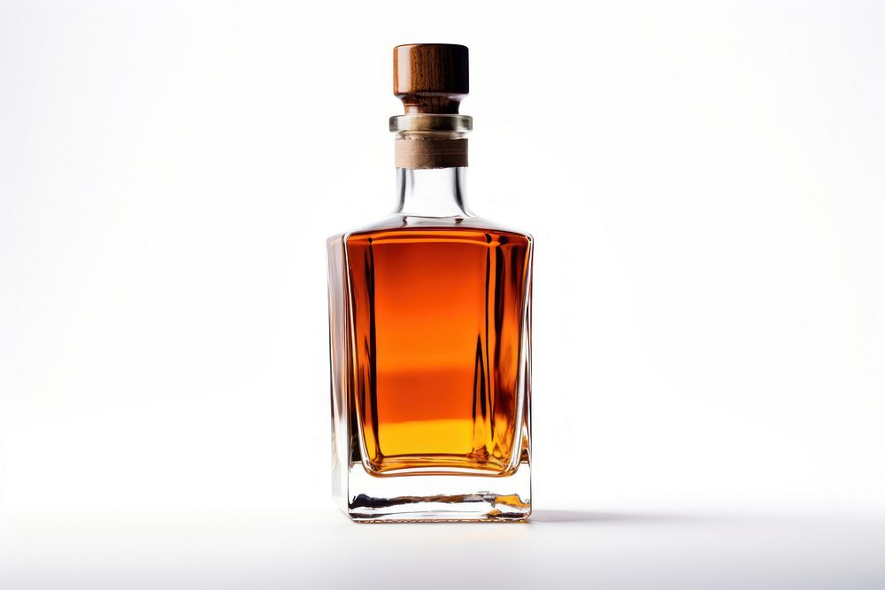 Bottle of whiskey perfume whisky drink. AI generated Image by rawpixel.