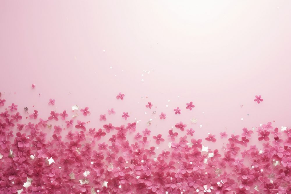 Flower backgrounds blossom glitter. AI generated Image by rawpixel.