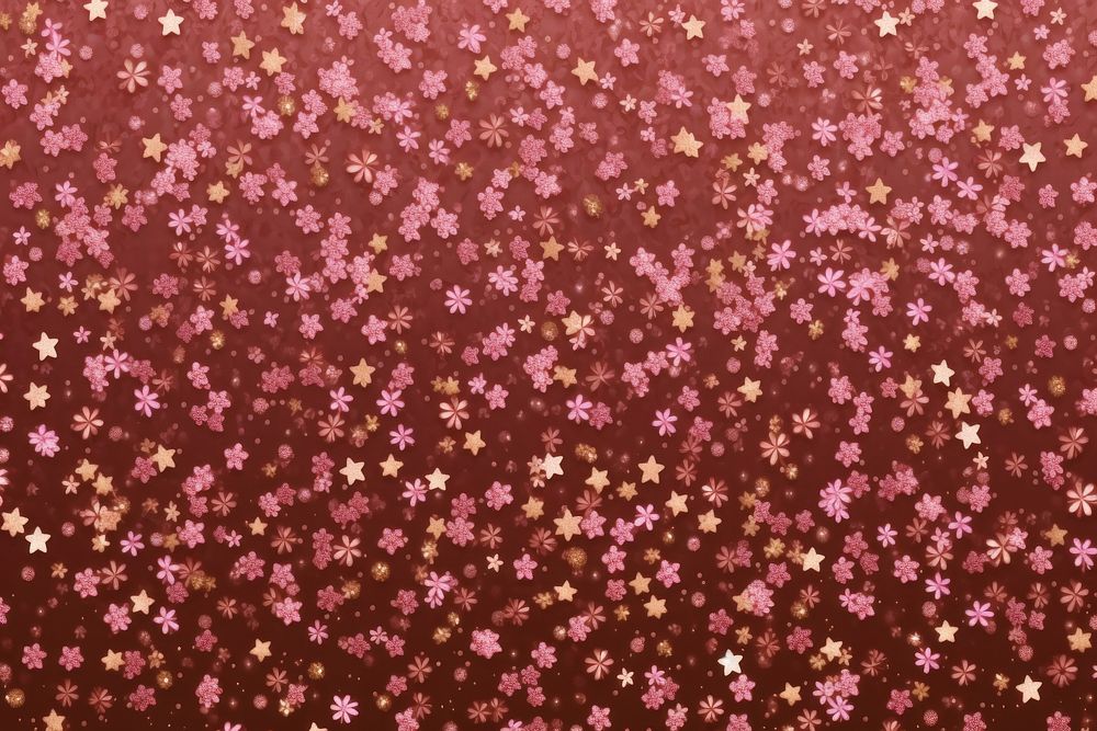 Flower glitter backgrounds pink. AI generated Image by rawpixel.