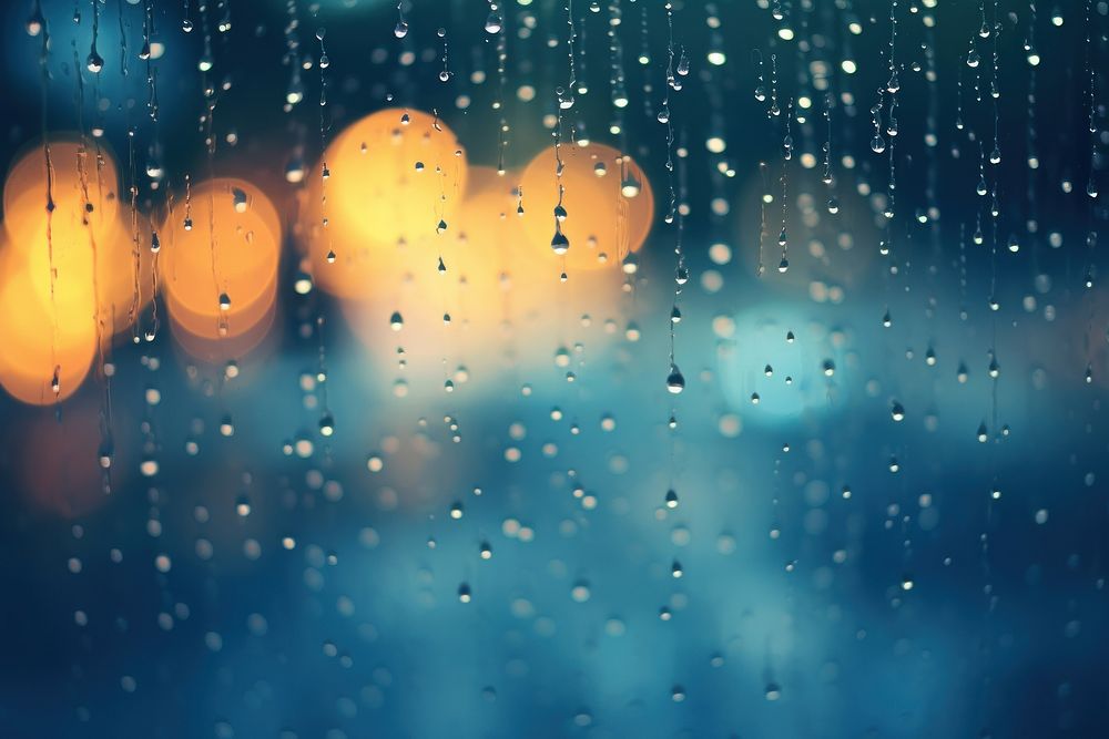 Rain backgrounds lighting outdoors. AI generated Image by rawpixel.