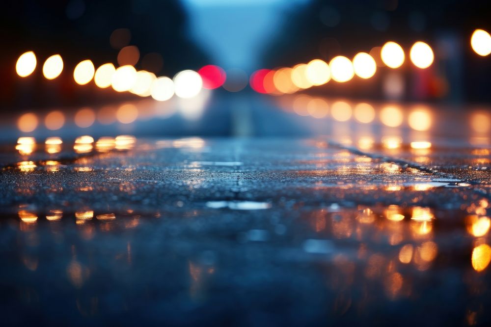 Road road backgrounds lighting. AI generated Image by rawpixel.