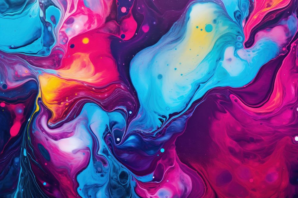 Acid texture pattern backgrounds painting. AI generated Image by rawpixel.