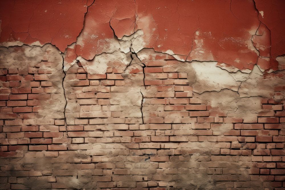 Brick wall architecture backgrounds building. AI generated Image by rawpixel.