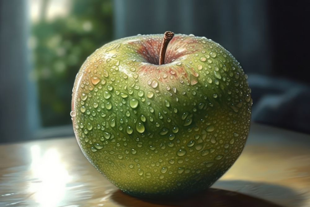 Apple apple fruit plant. AI generated Image by rawpixel.