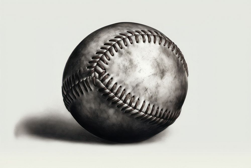 Baseball baseball sphere sports. AI generated Image by rawpixel.
