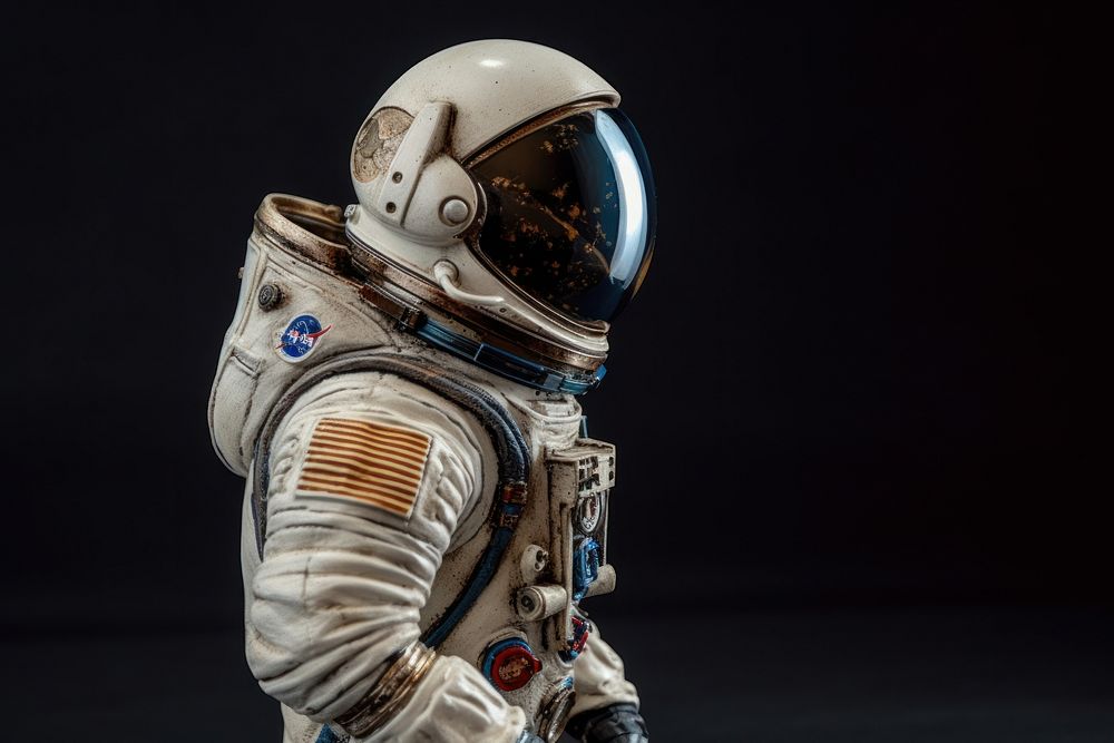 Astronaut helmet space protection. AI generated Image by rawpixel.