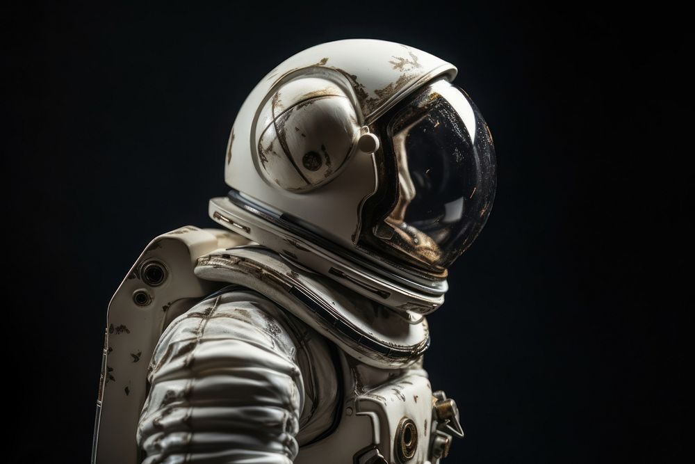 Astronaut helmet protection futuristic. AI generated Image by rawpixel.