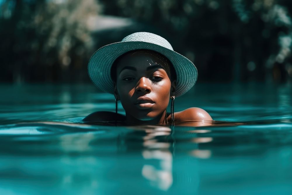 African American women swimming vacation | Premium Photo - rawpixel