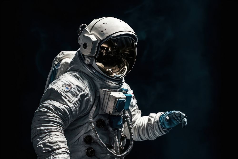 Astronaut adult protection futuristic. AI generated Image by rawpixel.