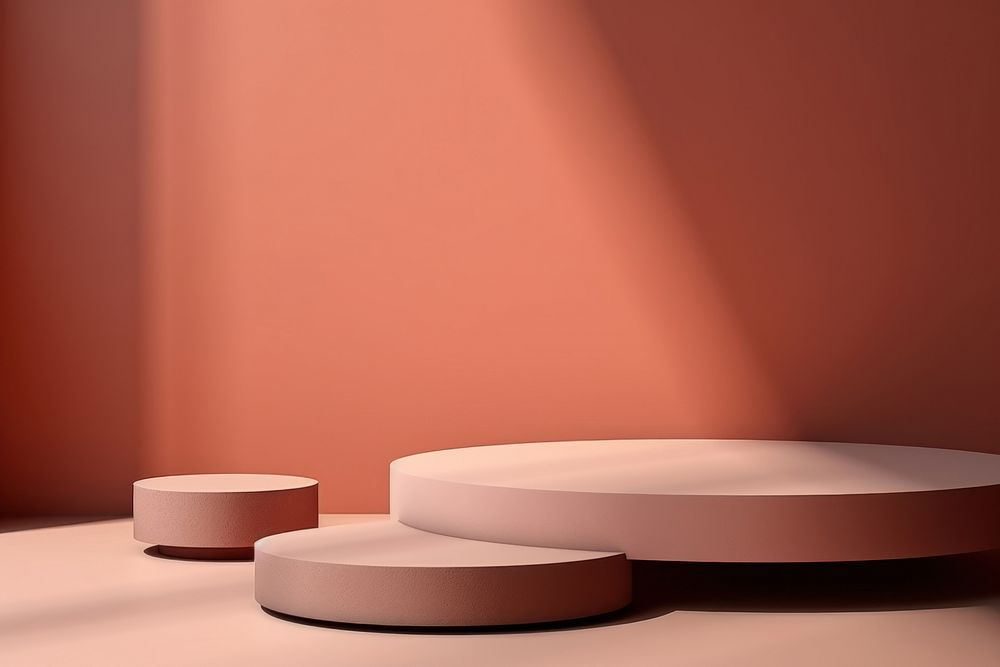 Podiums furniture table architecture. AI generated Image by rawpixel.